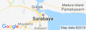 Surabaya map